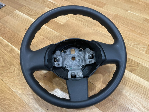 Fiat 500 black - black, wheel