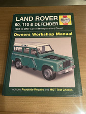 Haynes Land Rover 90, 110 & Defender 1983 To 2007 Diesel Workshop Manual