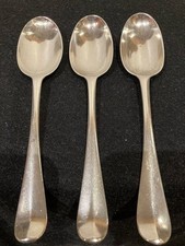 Three Georgian Sterling Silver
