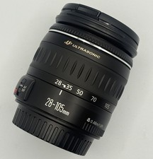 CANON EF 28-105mm f/4-5.6 USM Wide Tele Zoom Lens w/ Front & Rear Lens Caps A+++