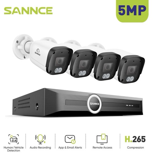 Sannce 5mp cctv - sannce,