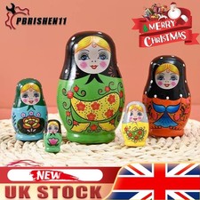 5pcs wooden russian - russian, nesting