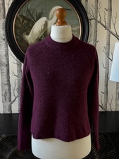 BNWOT Pieces wine jumper L 14-16