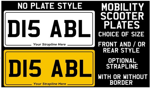 Metal plate front rear - plate, or