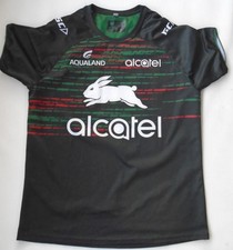 South Sydney Rabbitohs 2019 Training Warm Up Shirt Jersey Men's M Black
