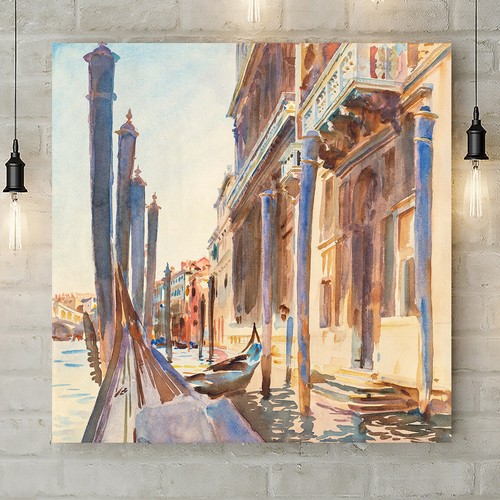 Gondola moorings the grand - on,