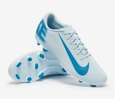 Nike Mercurial Vapor 16 Club Junior FG Football Boots Blue UK3