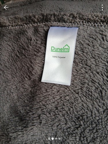 Unused dunelm fluffy bed - unused,