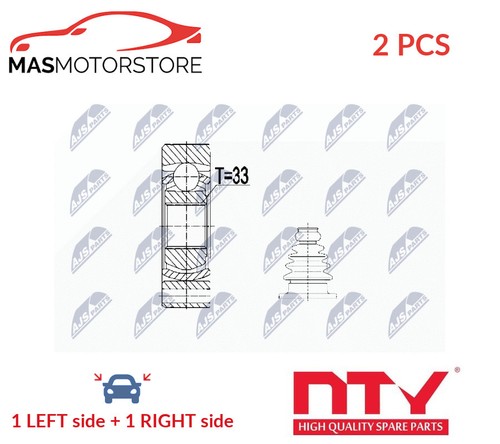Driveshaft joint kit pair - driveshaft,