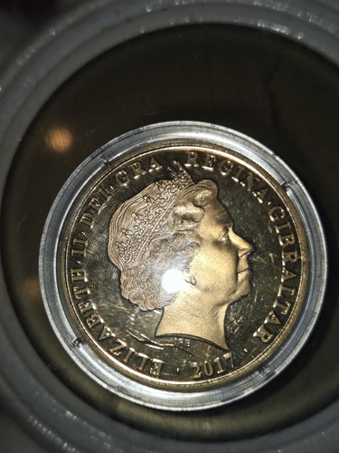 Gibraltar 2017 one crown coin - gibraltar,