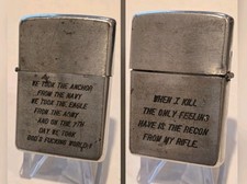1967 zippo lighter - 1967, war