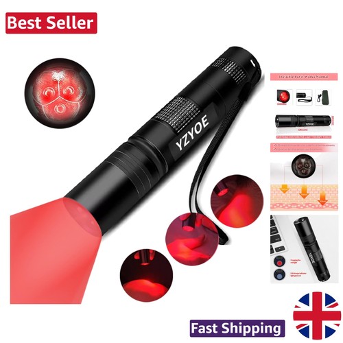 Portable red light therapy - red,