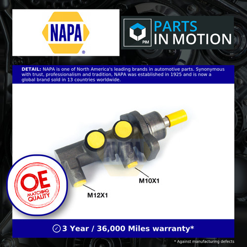 Brake master cylinder fits - cylinder,