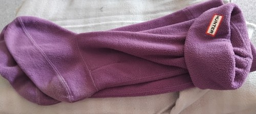 Hunter purple fleece - purple, welly