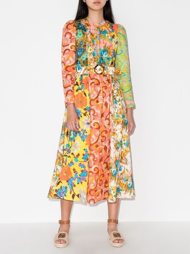 Zimmermann estelle midi dress - zimmermann,