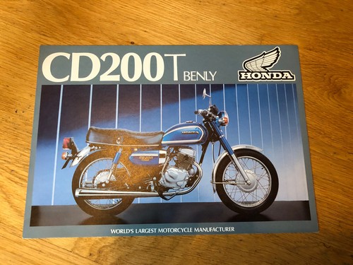 Genuine honda cd200t benly - cd200t,