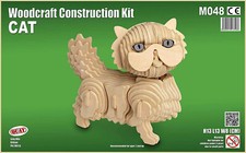 Cat Woodcraft Construction Kit