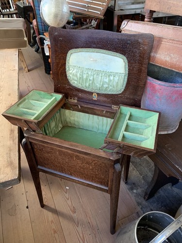 Antique sewing box - antique,