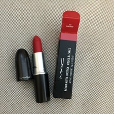 MAC MATTE RETRO RUBY WOO (707) LIPSTICK 3G  NEW AND BOXED - FREE TRACKED POSTAGE