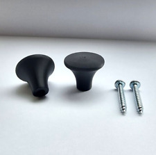 x2 IKEA KOPPANG and RAKKESTAD Replacement Knobs and Screws Brand New UK Post