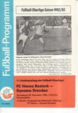 OL 82/83 FC Hansa Rostock-SG
