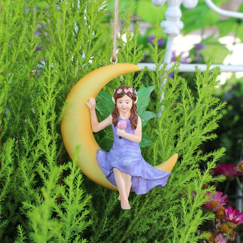 Flying fairies figurines - flying,
