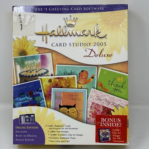 Hallmark card studio deluxe - hallmark,