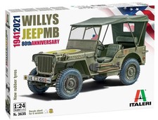 ITALERI, JEEP WILLYS MB 80th