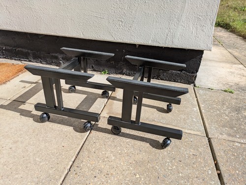 1970 wheeled speaker - 1970's, stands
