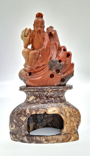 Carved chinese soapstone - carved,