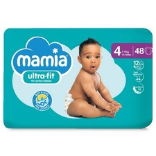 Mamia Size 4 Nappies 48 Pack