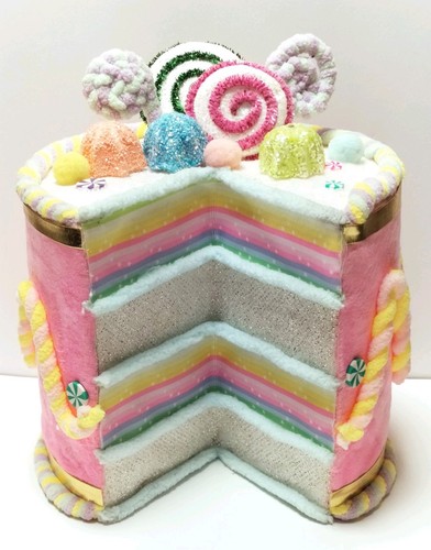 Pink candy lane pastel cake - pink,
