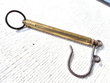 VINTAGE POCKET SPRING BALANCE SCALE ~ HAND SCALES 1 - 30 KG