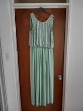 Ariella green evening dress