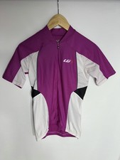 Louis Garneau Cycling Jersey Breeze Vent | Ladies | Pink/White | Small |