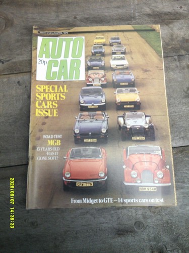 Vintage autocar magazine 5th - vintage,