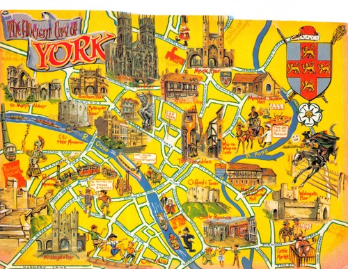 Map postcard british isles - map,