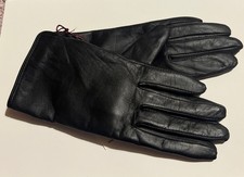 DENTS  FINE BLACK LEATHER