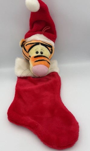 Vintage disney santa tigger - disney, 3d