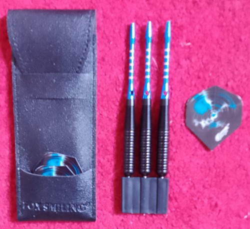Set darts leather pouch - set,