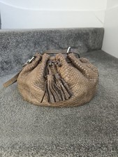 Anya Hindmarch Bucket Bag Python