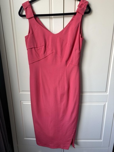 Coast coral pink wiggle dress - coast,