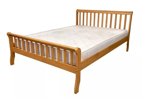 Milan wooden bed - milan, bed-