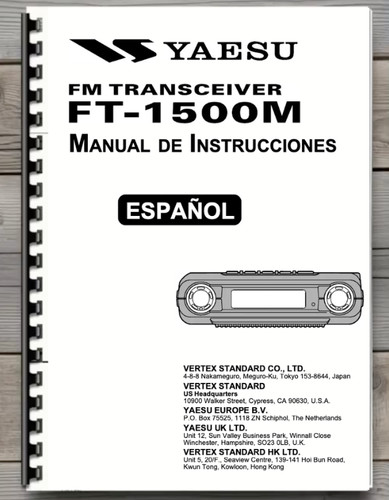 Yaesu 1500m transceiver - yaesu, ft-1500m