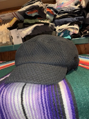 Shoes black knit newsboy - black,