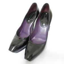 CELINE Leather Square Toe High