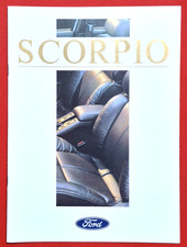 1987 FORD SCORPIO (Granada) Sales Brochure - 2.9i V6 and 4x4 Excellent Condition