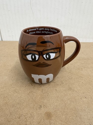 Mug ms brown character - mug, ms.