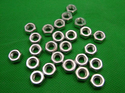 Hexagon nut whitworth - nut, 1/4"