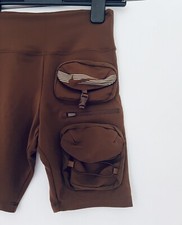 LTD Edition Nike Lab CACT.US Jack Biker Cargo Shorts XS Espresso